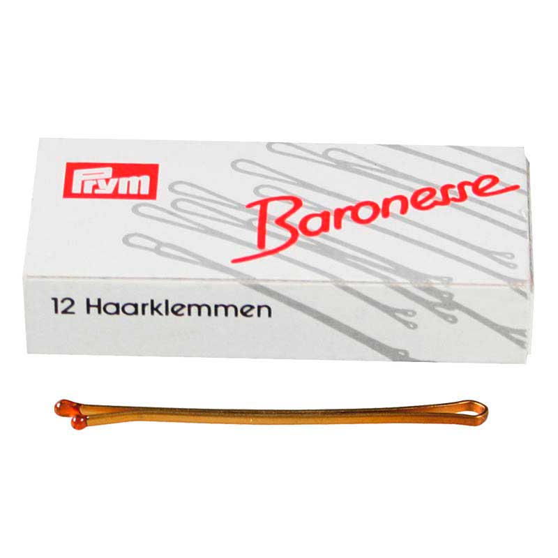 Baronesse Baronesse Klemme 50 mm, Dunkelblond (12 Stück)