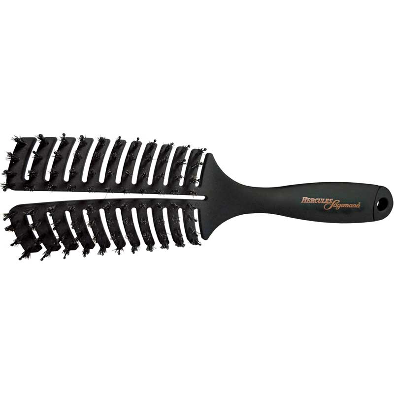 Hercules & Sägemann Geschwungene Vent Brush, schmal mit Borsten