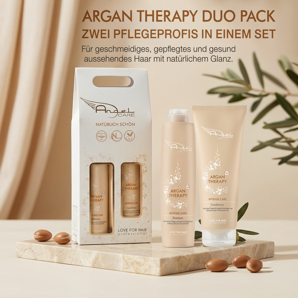 Angel Care Argan Therapy Duo Pack (Shampoo, Conditioner)
