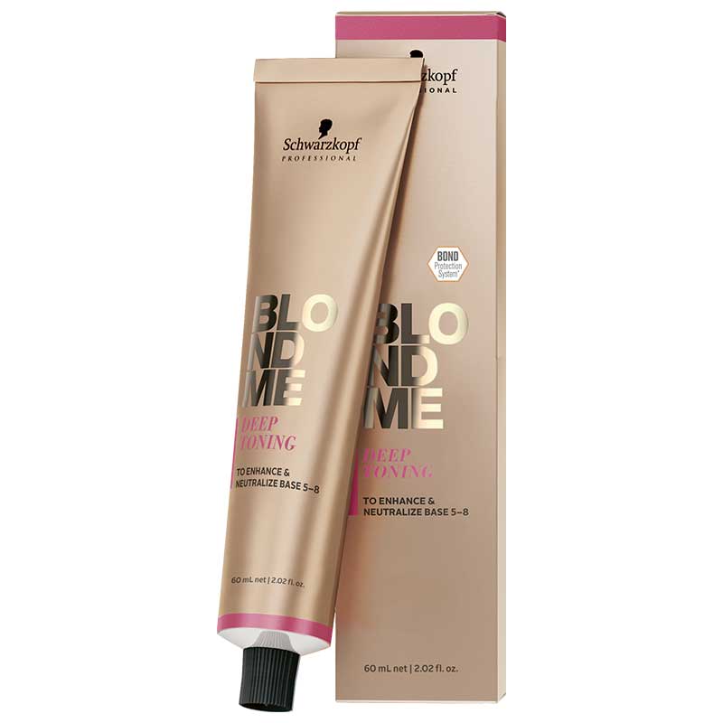 Schwarzkopf BlondME Deep Toning Deep Chesnut (60 ml)