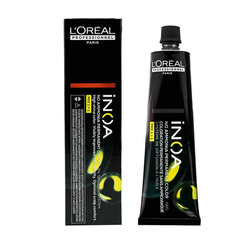 L'Oréal Professionnel INOA 5,26 Hellbraun Irisé Rot (60 ml)