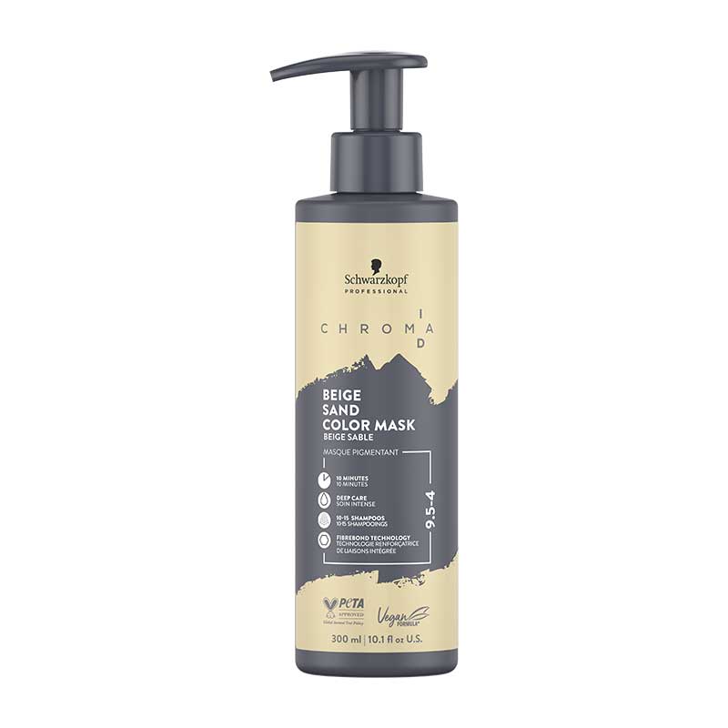Schwarzkopf Chroma ID Bonding Color Mask 9,5-4 Beige Sand (300 ml)