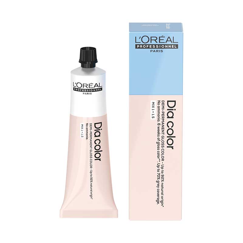 L'Oréal Professionnel Dia color Titan Brown 6.12 Dunkelblond Asch Irisé (60 ml)