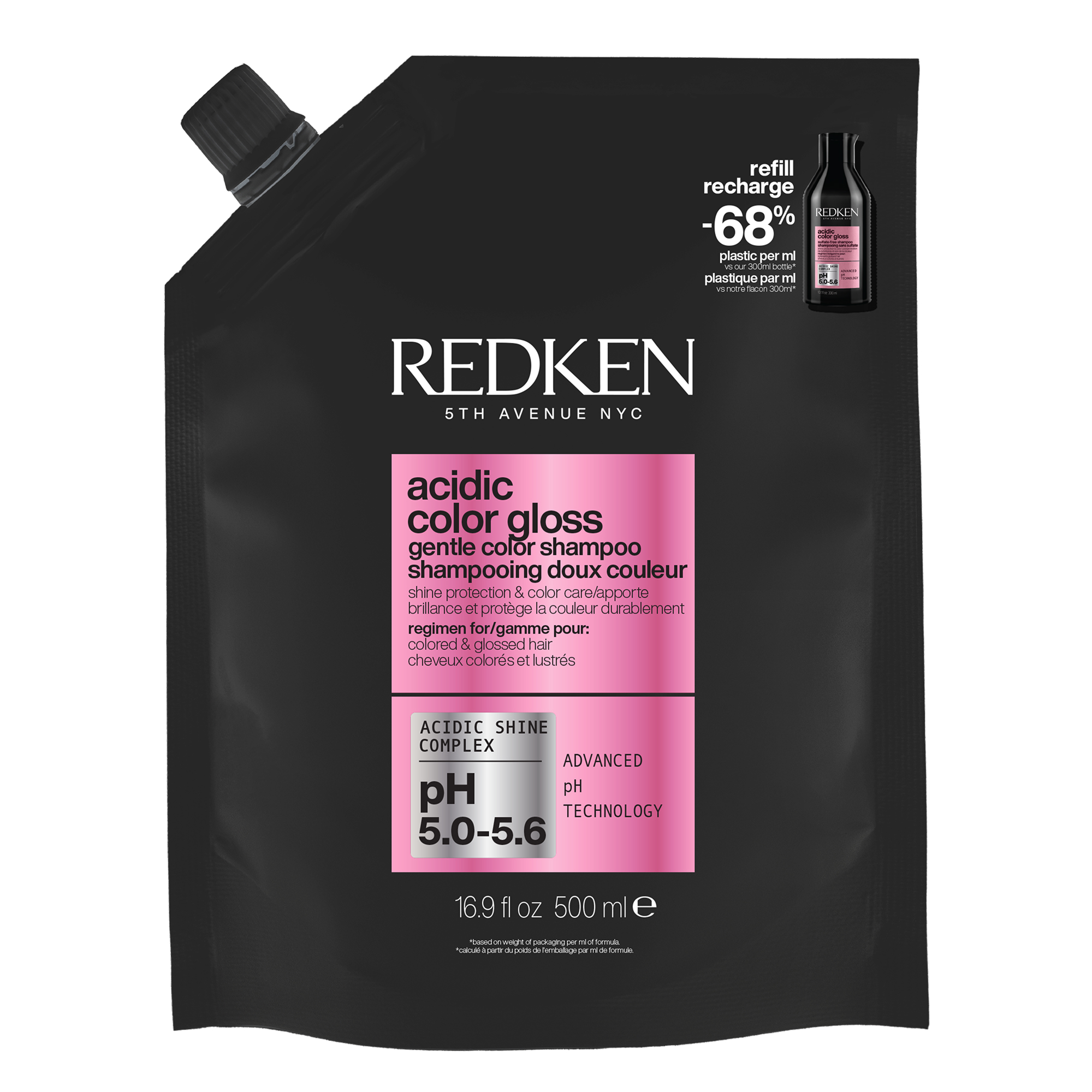 Redken ACIDIC Color Gloss Shampoo Refill (500ml)
