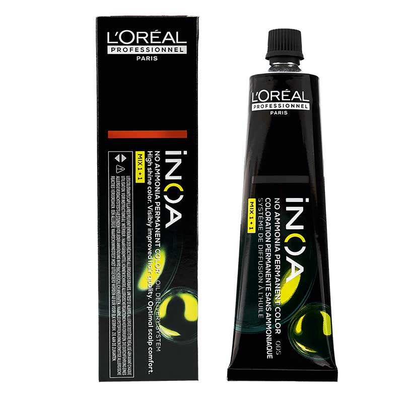 L'Oréal Professionnel iNOA 4,60 Mittelbraun Intensives Rot (60 ml)