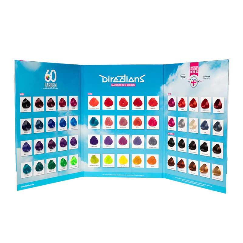 Farbkarte Directions Haircolour 2026