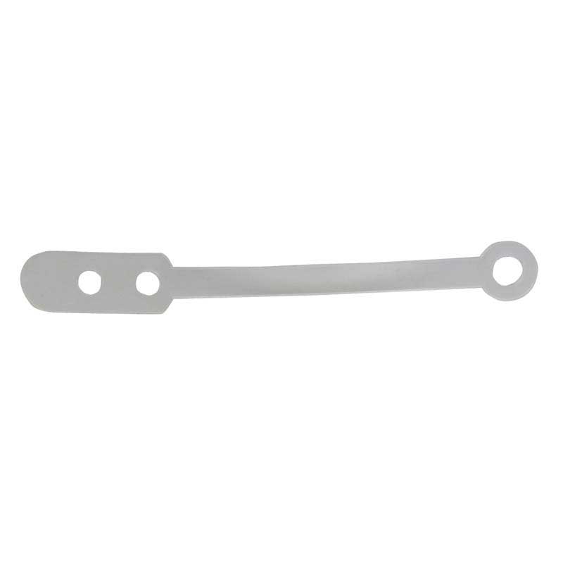 Mex pro Hair Flachgummilaschen Lang Silicon 9 cm (50 Stück)