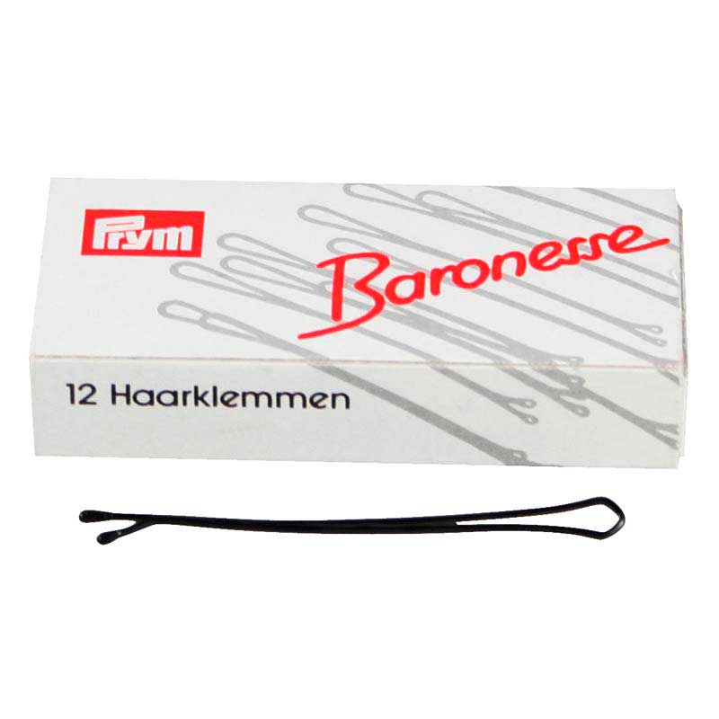Baronesse Baronesse Klemme 65-70 mm, Schwarz (12 Stück)