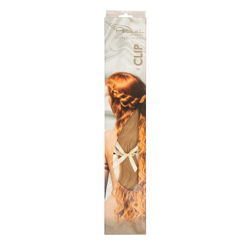 Angel Hair Clip Extension 10/38 Hell-lichtblond gold perl (3 Stück)