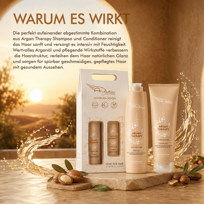 Angel Care Argan Therapy Duo Pack (Shampoo, Conditioner)