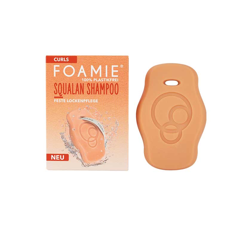 FOAMIE Squalan Shampoo Feste Lockenpflege (80 g)