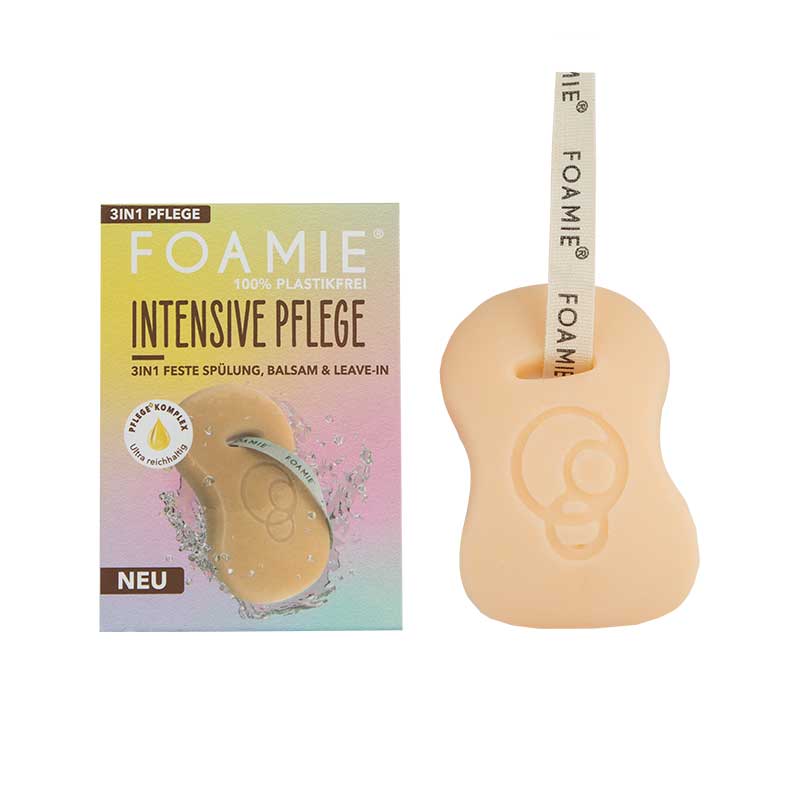 FOAMIE Intesive Pflege 3in1 Feste Spülung, Balsam & Leave In (45 g)