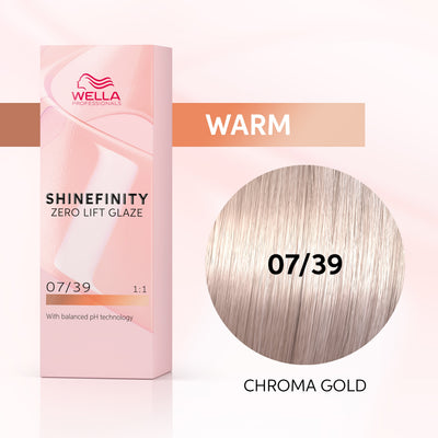 Wella Professionals Shinefinity 07/39 Chroma Gold (60 ml)