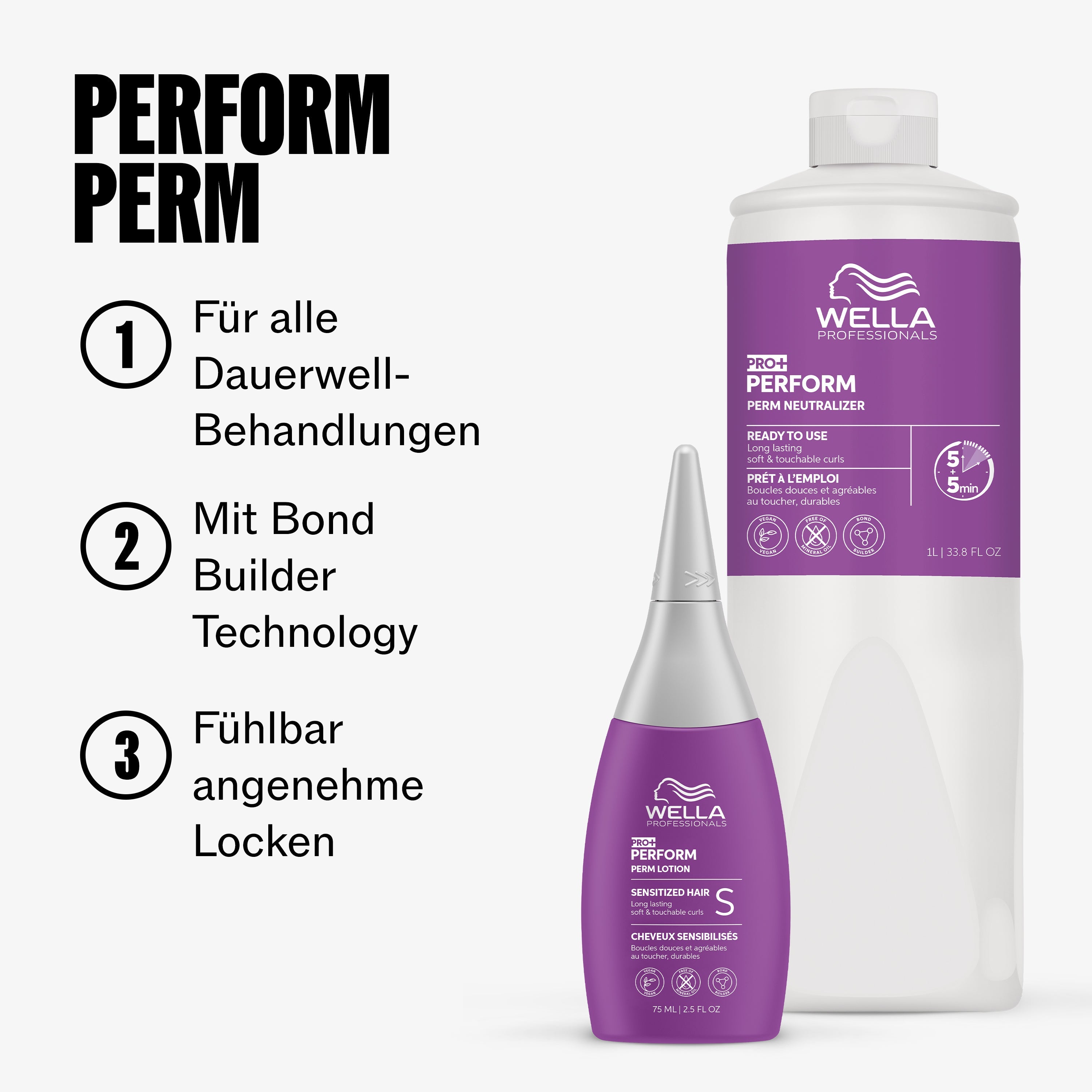 Wella Pro+ PERFORM Perm Lotion N (75 ml)