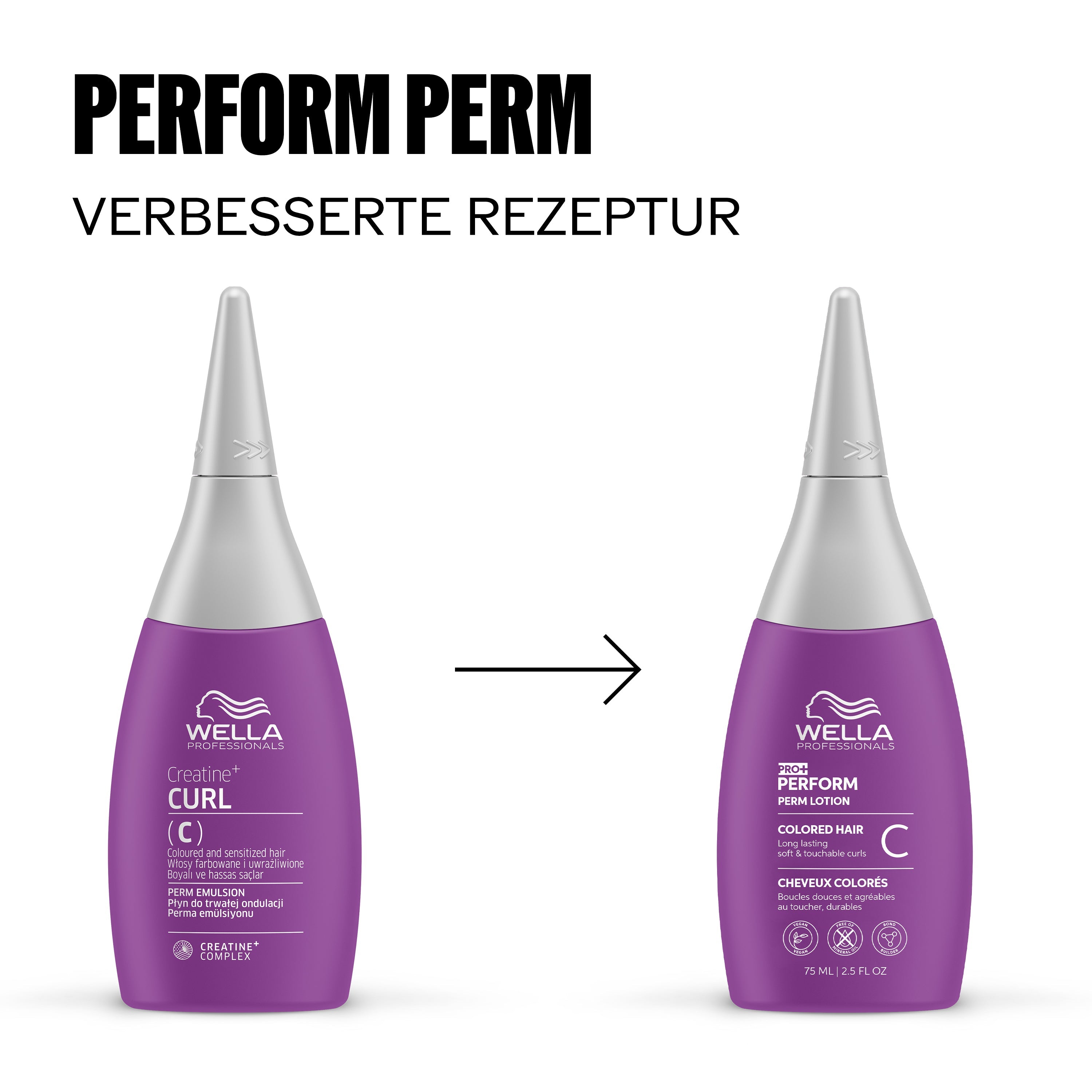 Wella Pro+ PERFORM Perm Lotion C (75 ml)
