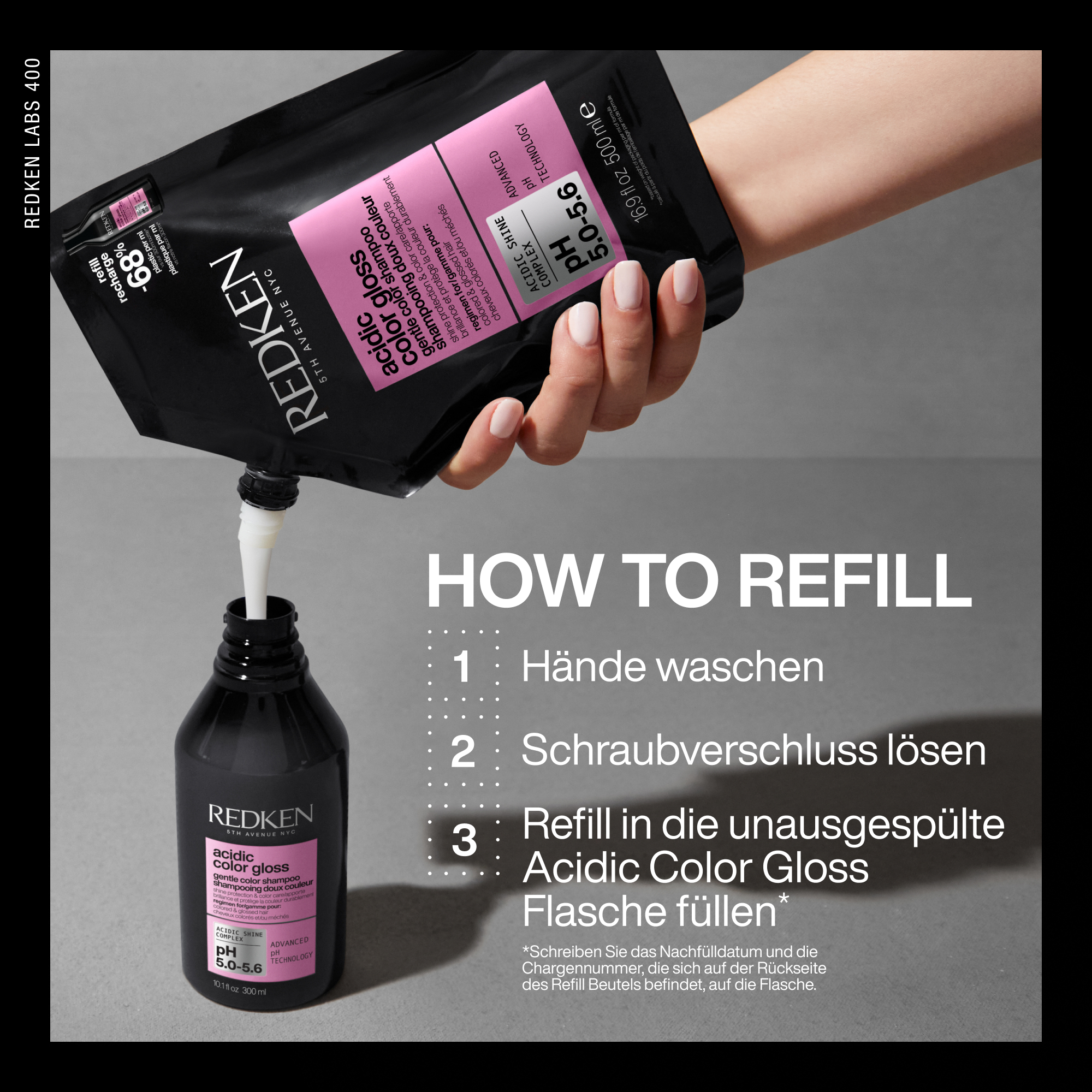 Redken ACIDIC Color Gloss Shampoo Refill (500ml)