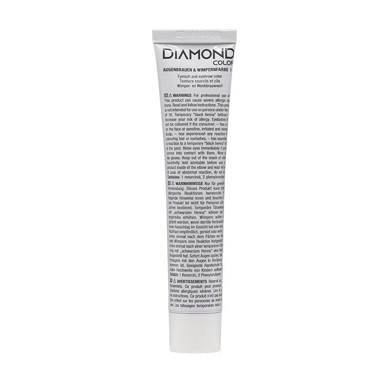 Hair Empire Diamond Color Augenbrauen- und Wimpernfarbe Tiefschwarz (30 ml)