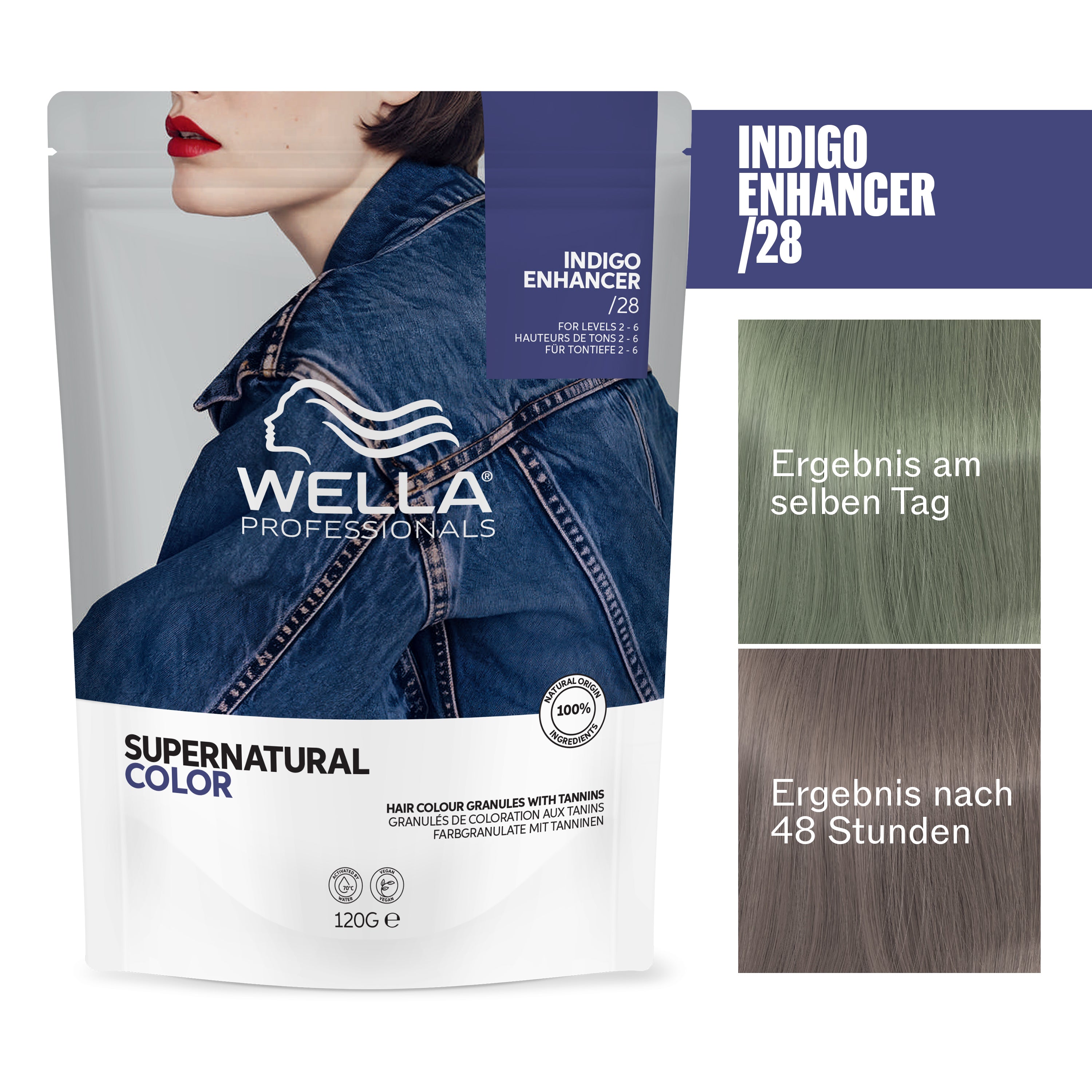 Wella Professionals Supernatural Color /28 Indigo Enhancer (120 g)