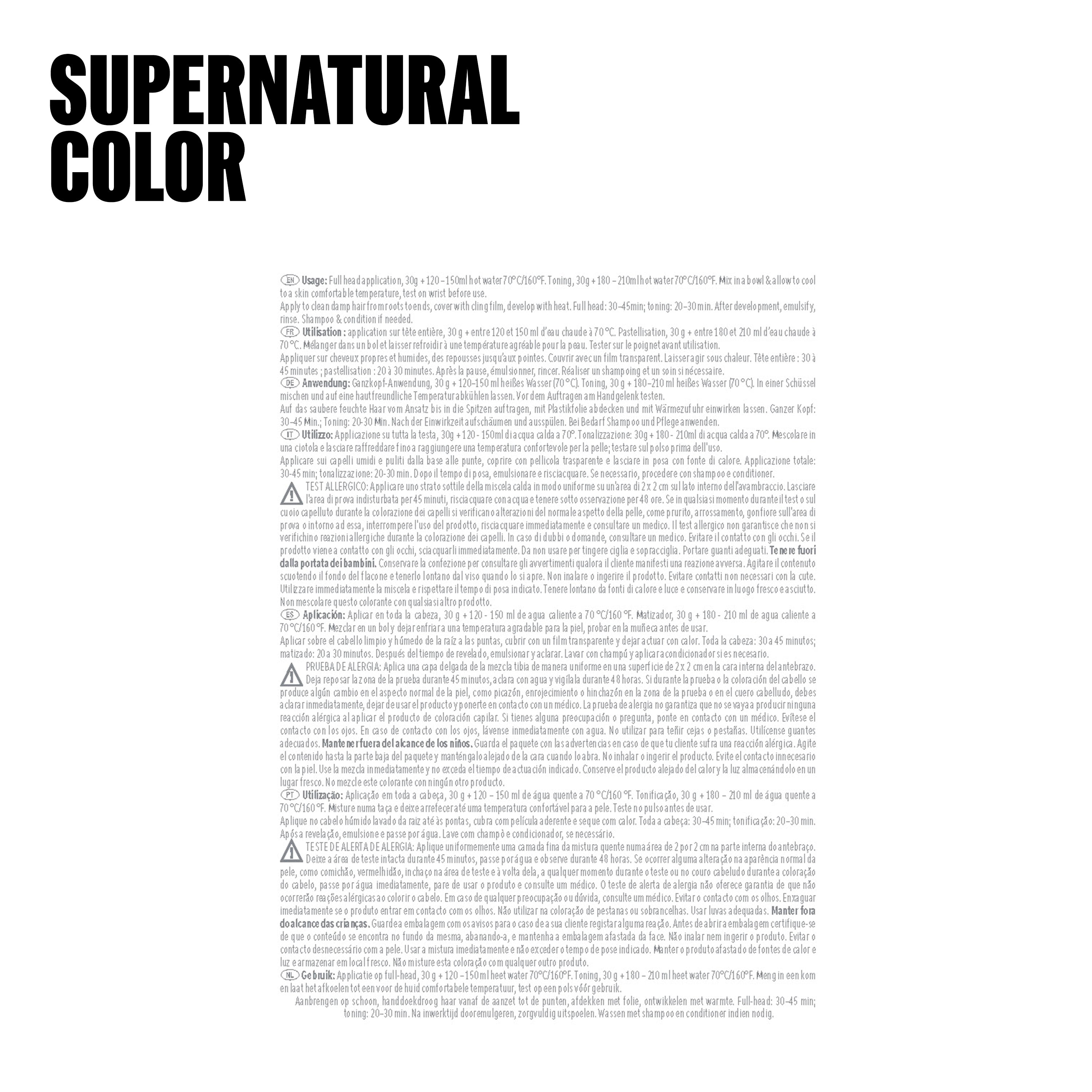 Wella Professionals Supernatural Color 10/95 Pearl Blond (120 g)