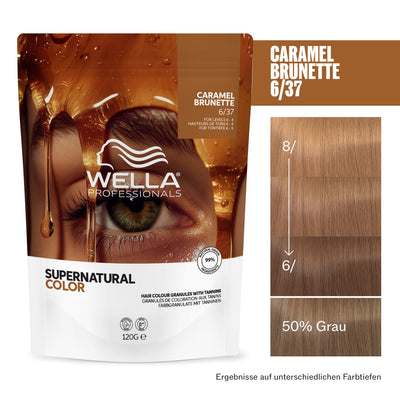 Wella Professionals Supernatural Color 6/37 Caramel Brunette (120 g)