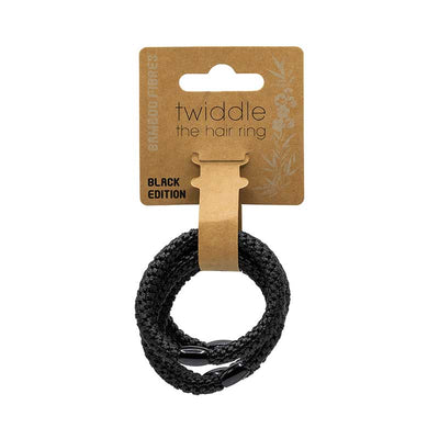 Twiddle Haargummi Black Edition (4 Stück)