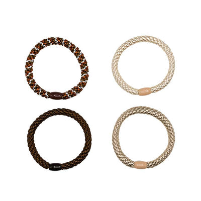 Twiddle Haargummi Burnt Brown (4 Stück)