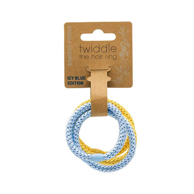 Twiddle Haargummi Icy Blue Edition (4 Stück)