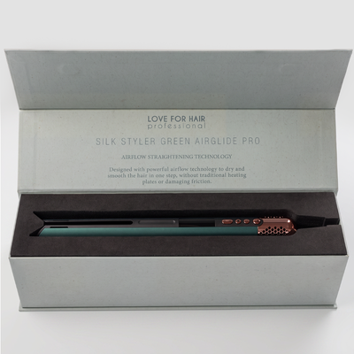 LOVE FOR HAIR Airglide Silk Styler Pro Green
