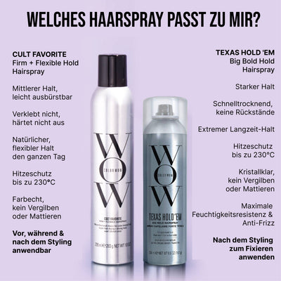 CW Texas Hold'EM Big Hold Hairspray234ml