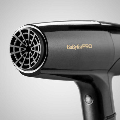 BaByliss Highspeed Haartrockner Falco Grau/Gold