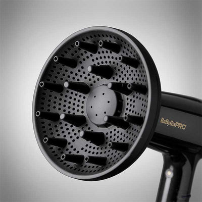 BaByliss Highspeed Haartrockner Falco Grau/Gold