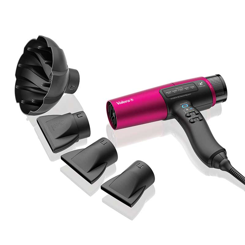 Valera Haartrockner Hydra 3D SmartSelect Aubergine