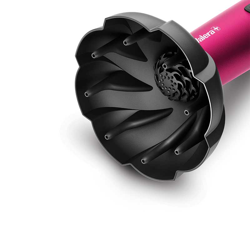 Valera Lockenwickler StyleCare AI System Aubergine