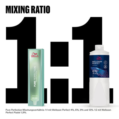 Wella Pure Perfection 6/4 Dunkelblond rot (60 ml)