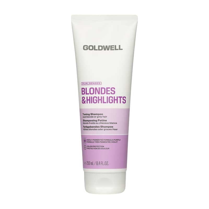 Goldwell Dualsenses Blondes&Highlights Farbgebendes Shampoo (250 ml)