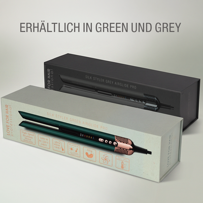 LOVE FOR HAIR Airglide Silk Styler Pro Grey