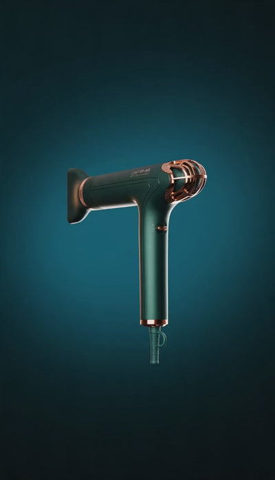LOVE FOR HAIR Haartrockner Silk Dryer Grün Rosé
