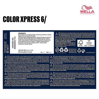 Wella Color Xpress 6/ Dunkelblond (60 ml)
