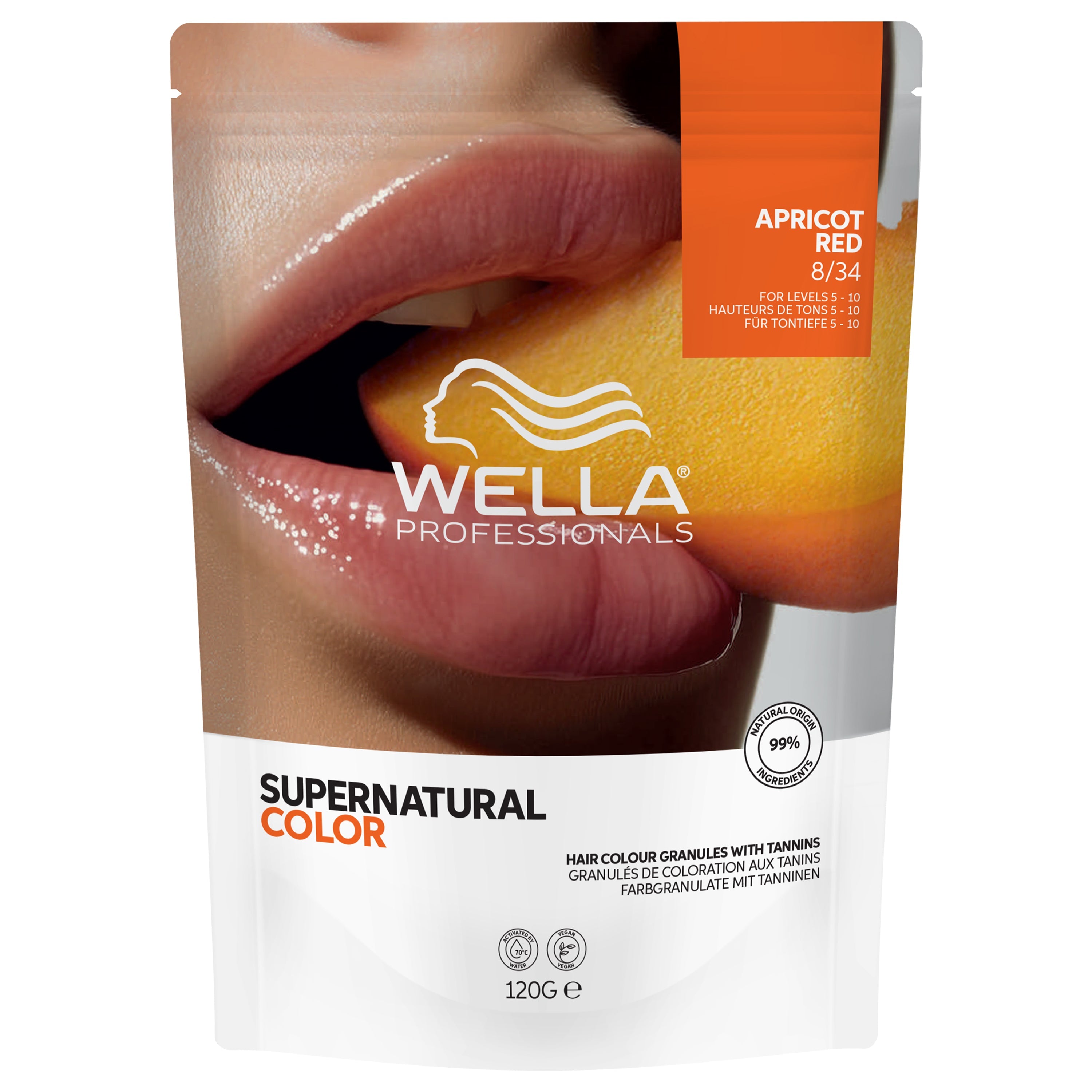 Wella Professionals Supernatural Color 8/34 Apricot Red (120 g)