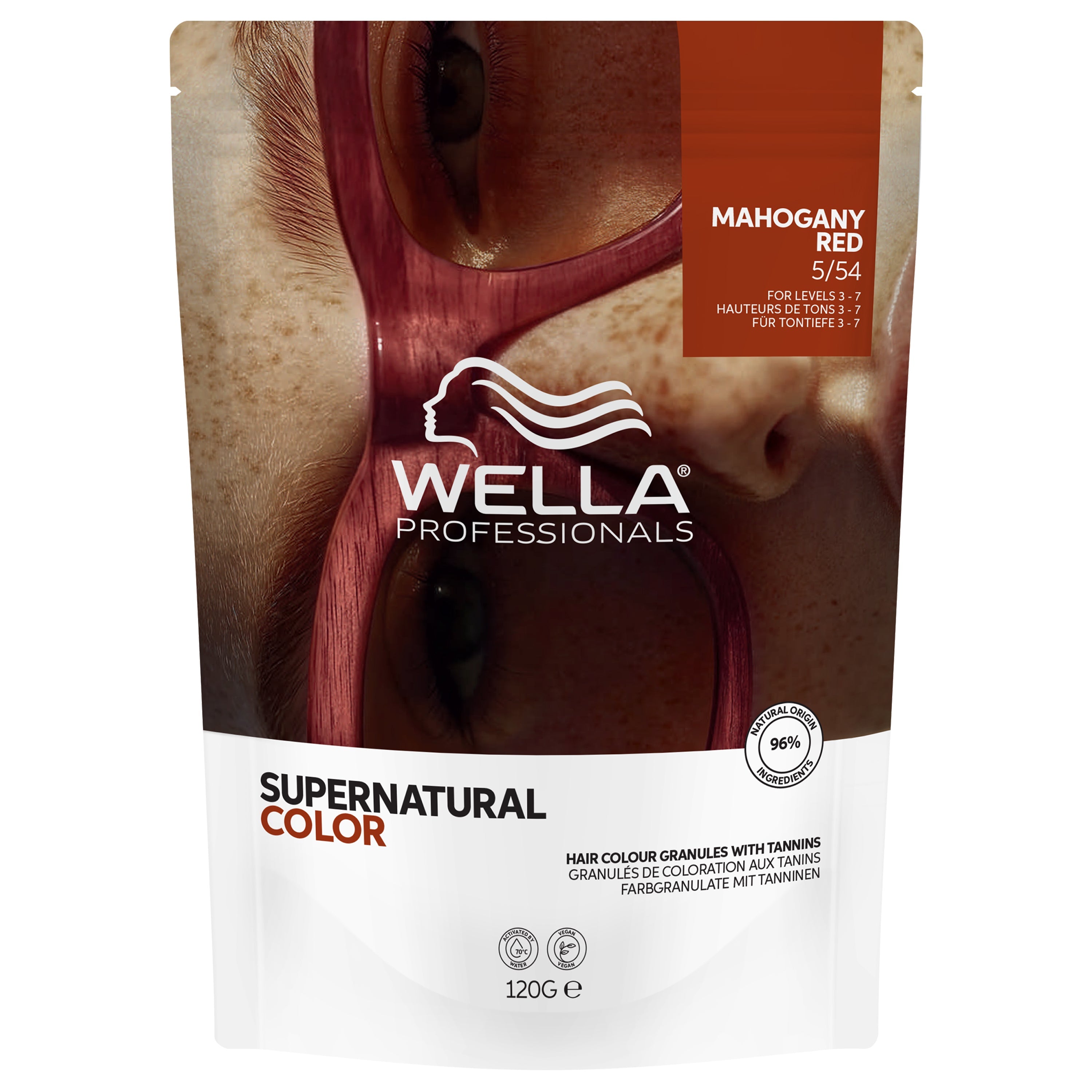 Wella Professionals Supernatural Color 5/54 Mahogany Red (120 g)